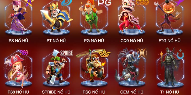 Thể loại game nổ hũ vô cùng đa dạng và lôi cuốn